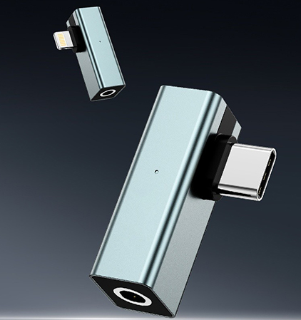 Compact AI translation device with touch screen interface, portable design for travel, held in hand showing multi-language capability